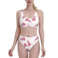 thumbnail image 1 of High Waisted Bikini Sets For Women, Jellyfish Bubble Swimsuits Tummy Control, Two Pieces Bathing Suit, 1 of 8