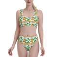 thumbnail image 1 of High Waisted Bikini Sets For Women, Tropical Capybara Swimsuits Tummy Control, Two Pieces Bathing Suit, 1 of 8