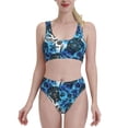 thumbnail image 1 of High Waisted Bikini Sets For Women, Turtle Shell Starfish Coral Swimsuits Tummy Control, Two Pieces Bathing Suit, 1 of 8
