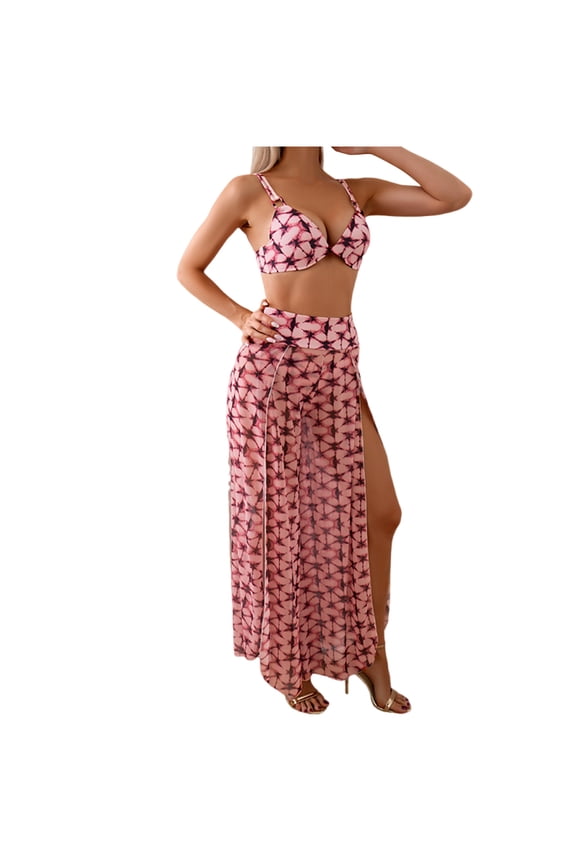 High Waisted Bikini, Women Two Piece Swimsuits with Adjustable Drawstring, Color Block Bathing Suit for Support and Tummy Control, Full Lining Bikini Sets for Beach, Pool