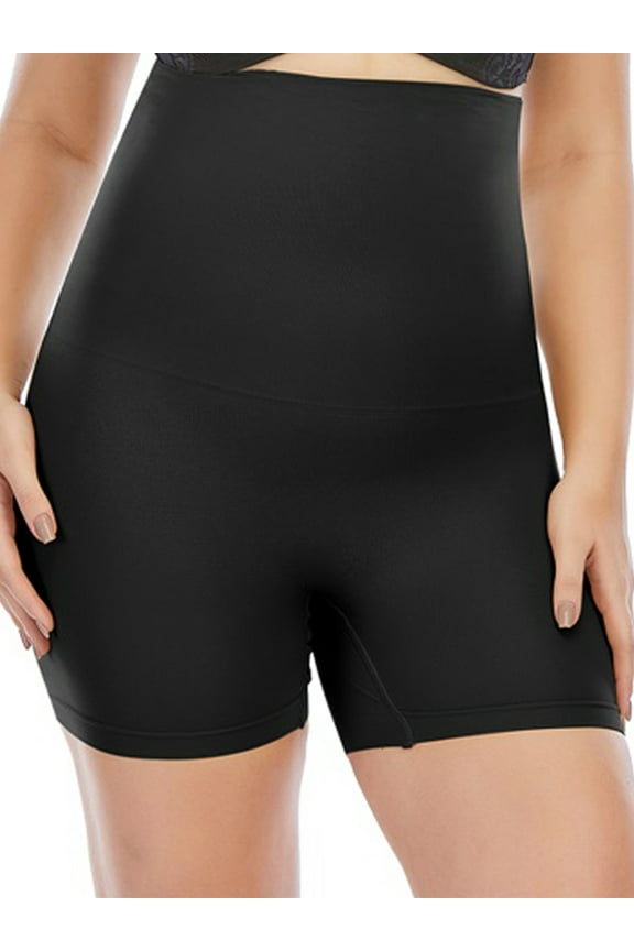 High Waisted Body Shaper Shorts Shapewear for Women Tummy Control Thigh Slimming Technology Female Panties