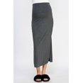 thumbnail image 1 of High Waisted Bodycon Maternity Midi Skirt, 1 of 4