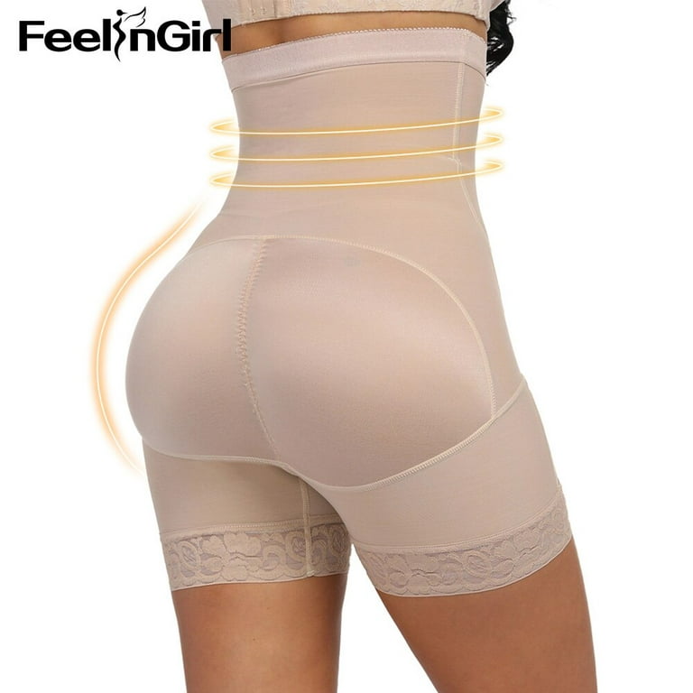 FeelinGirl Butt Lifter Shorts Tummy Control Shapewear for Women