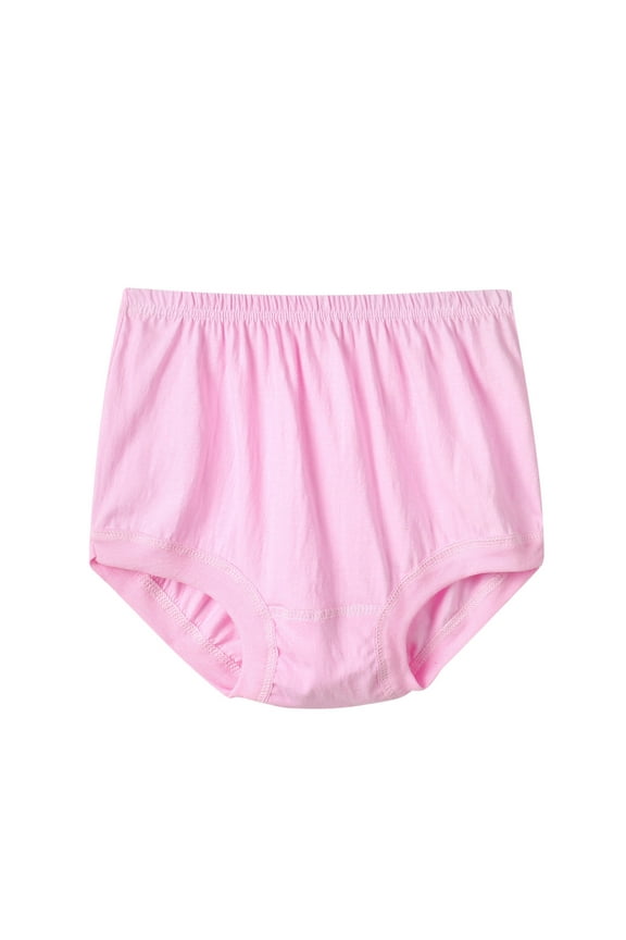 High Waisted Cotton Underwear for Women Plus Size Cotton Underwear for Middle-Aged Elderly Solid Color Loose Granny Panties High Waisted Breathable Comfy Brief Cotton Briefs Women Boxers Briefs XXL