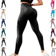 thumbnail image 1 of High Waisted and Hip Lifting Yoga Elastic Quick Drying Tight Pants,2026 Upgrade 3D Leggings Compression,3D Anti Cellulite Compression Leggings for Women, 1 of 9