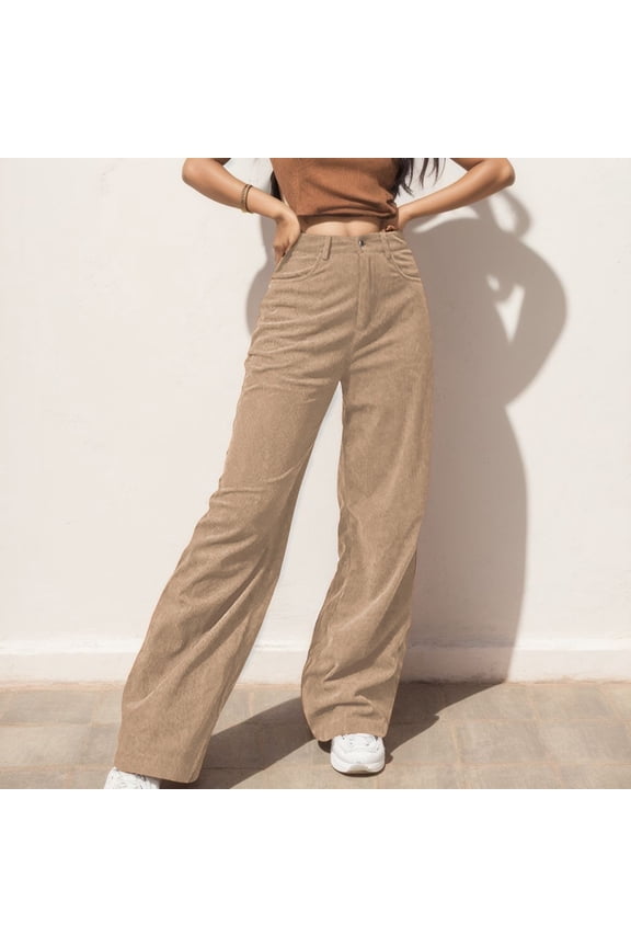 High Waisted Jeans for Women Elastic Denim Pants Fashion Street Outdoor Hiking Pants With Pocket Beige M