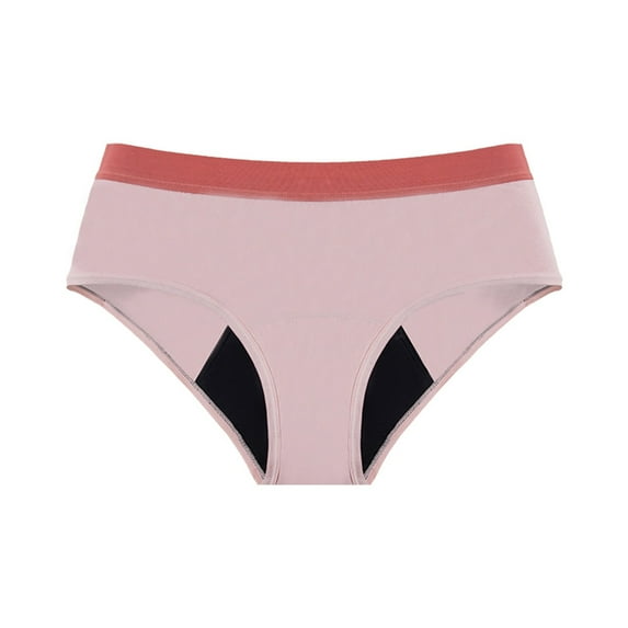 High Waisted Leak Proof Women Panties Comfortable Overnight Underwear Breathable Wicking Briefs