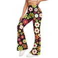 thumbnail image 1 of High Waisted Leggings for Women Tummy Control Flare Yoga Pants - Crossover Baggy Leggings Soft Workout Casual Bootcut Pants for Gym Running Athletic Outfits 2026 Summer Vacation Outfits, 1 of 9