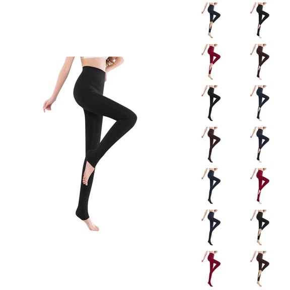 High Waisted Leggings for Women 2025 Winter Thermal Warm Stretchy Workout Yoga Pants Women Tights
