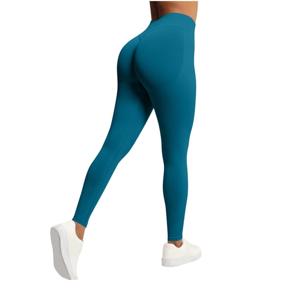 High Waisted Leggings for Women Buttery Soft Elastic Yoga Pants Workout Sport Running Trousers