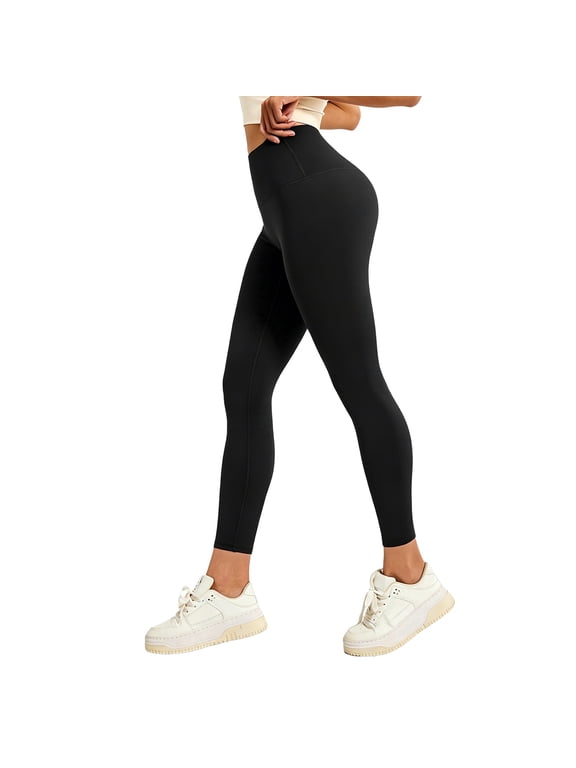 High Waisted Leggings for Women Buttery Soft Yoga Pants for Workout Running Athletic