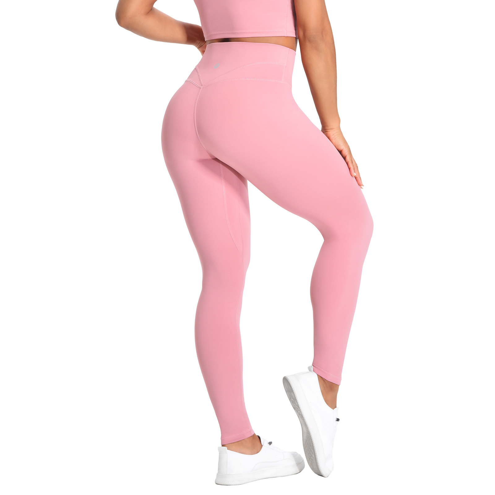 High Waisted Leggings for Women, Letsfit ES11 Soft Full-Length