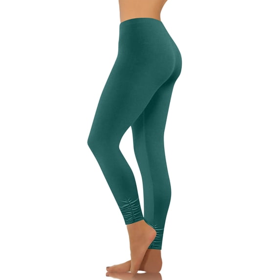 High Waisted Leggings for Women No See Through Tummy Control Buttery Soft Yoga Pants for Workout Athletic Running