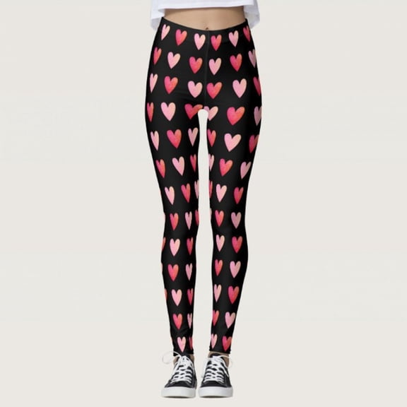 High Waisted Leggings for Women Soft Slim Tummy Control Pants for Running Cycling Yoga