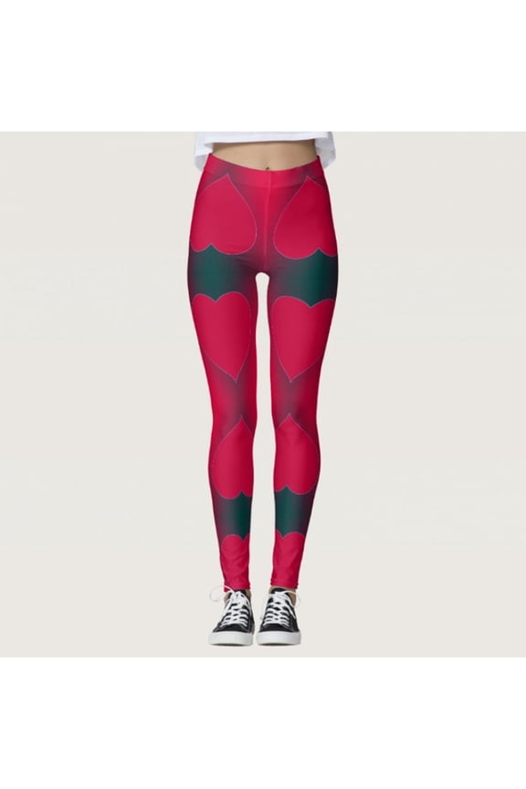 High Waisted Leggings for Women Soft Slim Tummy Control Pants for Running Cycling Yoga