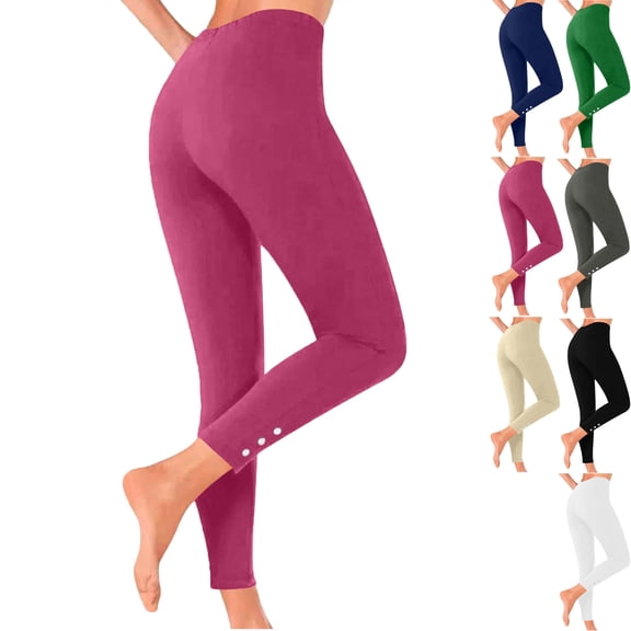 High Waisted Lounge Legging - Buttery Soft Workout Yoga Pants for Women High Waisted Leggings for Women-No Yoga Pants Buckle Pants