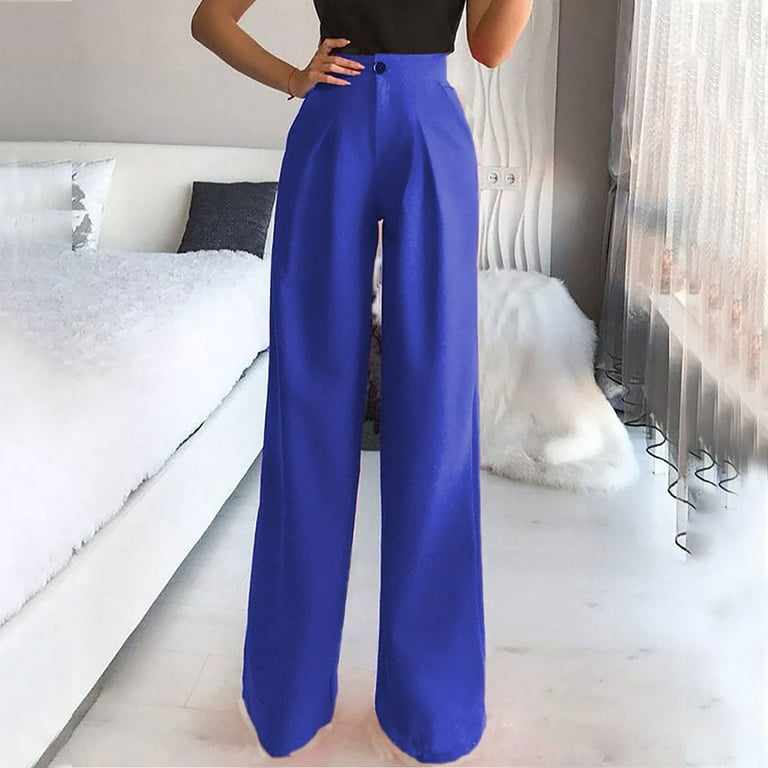 Womens Pants Casual, Womens Casual Workout Wide Leg Pants with