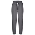 thumbnail image 1 of High Waisted Pants for Women Casual Loose Fit Drawstring Tapered Pants Workout Sport Lounge Trousers with Pockets, 1 of 9