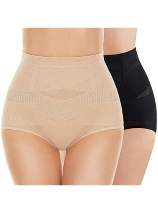 Lilvigor Seamless Thong Shapewear for Women High Waisted Tummy Control  Panties Slimming Body Shaper Thong Underwear 