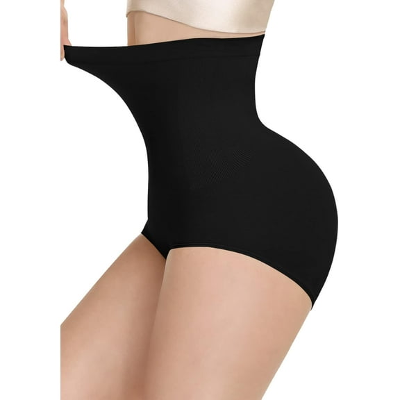 High Waisted Shapewear for Women Tummy Control Panty Underwear Seamless Comfort Slimming Briefs