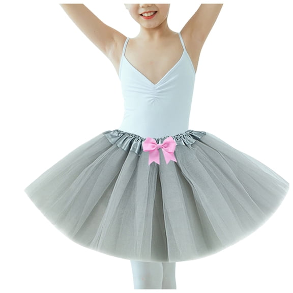 High Waisted Skirts For Girls Dancing Skirt Color Block Mesh Ballet Tutu Outfits Party Carnival Dance Dress 2026 Fashion Outfits