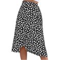 thumbnail image 1 of High Waisted Skirts for Women Boho Printed Tie Side Summer Skirts Casual Flowy Beach Holiday Long Skirts, 1 of 7
