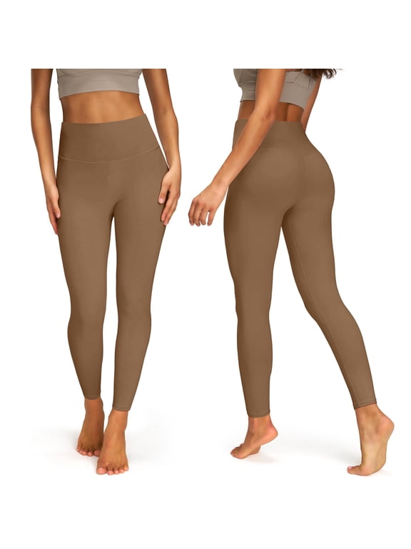 High Waisted Stretch Leggings for Women Seamless Tummy Control Workout Yoga Pants