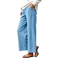 thumbnail image 1 of High Waisted Sweatpants for Women Drawstring Elastic Deep Pocket Casual Workout Soft Fleece Lined Lounge Jogger Pants, 1 of 4