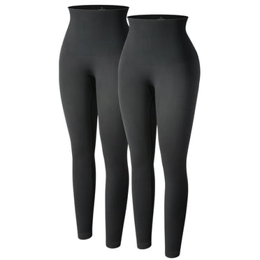 High Waisted Tummy Control Legging for Women Medium Compression Seamless Shapewear for Women