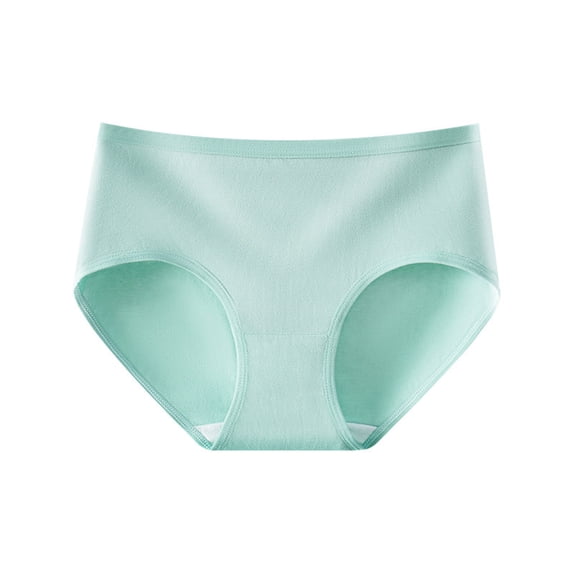 High Waisted Underwear for Women Seamless Breathable Full Coverage Cheeky Panties Ladie Soft Stretch Underpants