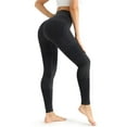 thumbnail image 1 of High Waisted Women's Tummy Ribbed Seamless Bottoms Workout Full Length Yoga Pants, 1 of 7