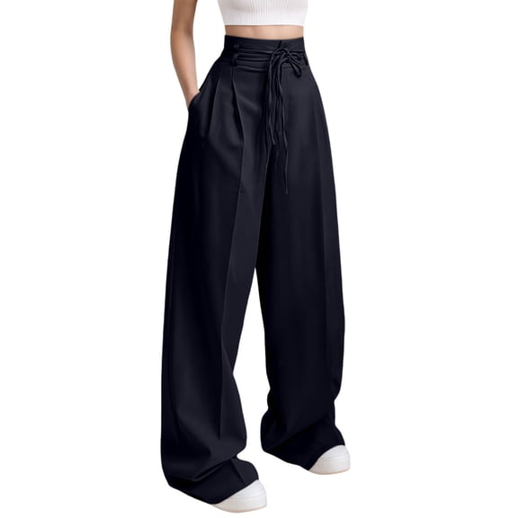 High Waisted Work Pants For Women Business Casual Outfits Dress Pants Trousers With Pockets