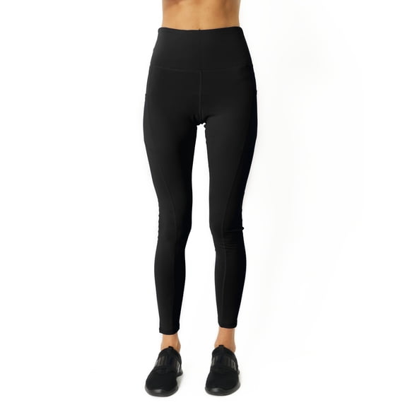 High Waisted Yoga Leggings - Black
