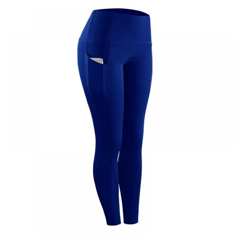 High Waisted Yoga Leggings With Pockets,Tummy Control Non See