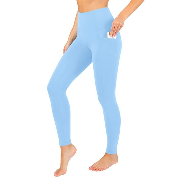 High Waisted Yoga Pants For Women Full Length Soft Workout Leggings With Pockets Plus Size Comfortable Stretchy Activewear