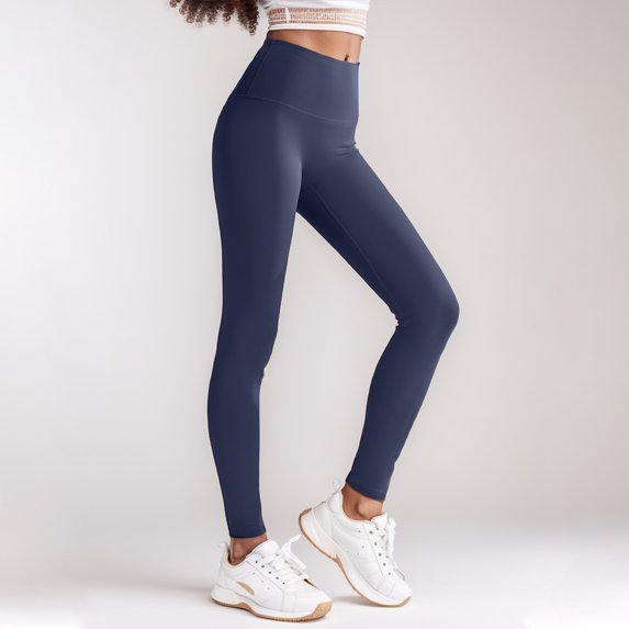 High Waisted Yoga Pants for Women Double La Hip Lifting Leggings for Women Tummy Control High Elasticity Comfortable Sportswear for Fitness and Casual Wear