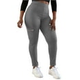 thumbnail image 1 of High Waisted Yoga Pants for Women Casual Workout Joggers with Zipper Pockets Solid Color Athletic Pants Lightweight Stretch Jogging, 1 of 5