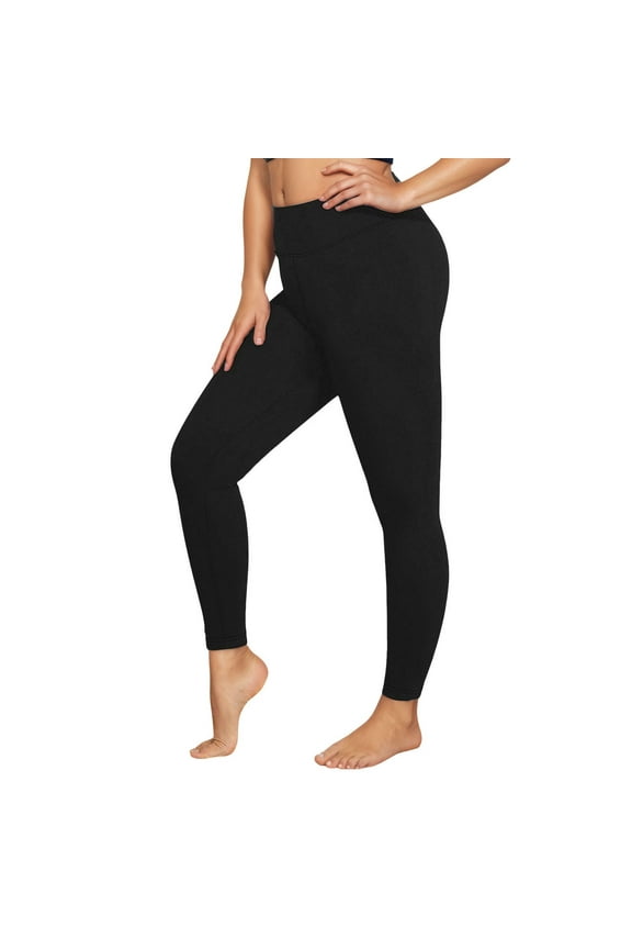 High Waisted Yoga Pants for Women Lined Thermal Workout Leggings Extra Long Athletic Compression Tights with Pockets Winter Running Gear