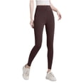 thumbnail image 1 of High Waisted Yoga Pants for Women Stretchy Seamless Leggings Tummy Control Sweatpants Comfy Slim Fit Pant Business Office Slacks Trendy Jeggings, 1 of 3