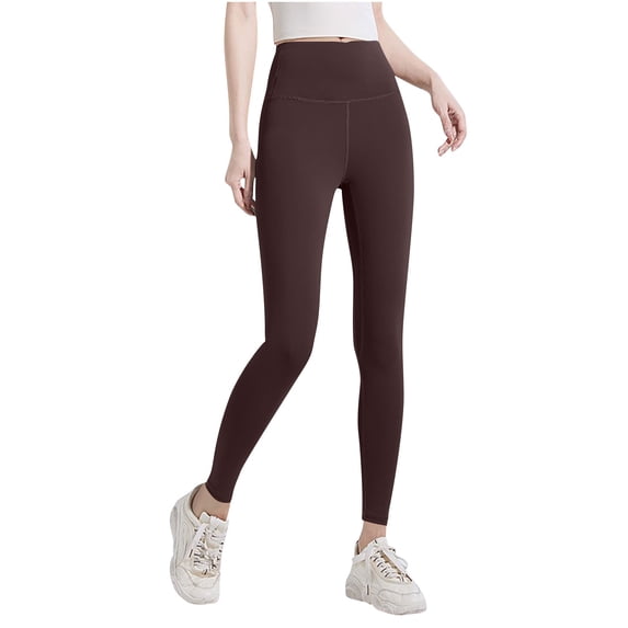 High Waisted Yoga Pants for Women Stretchy Seamless Leggings Tummy Control Sweatpants Comfy Slim Fit Pant Business Office Slacks Trendy Jeggings