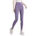 thumbnail image 1 of High Waisted Yoga Pants for Women Stretchy Seamless Leggings Tummy Control Sweatpants Comfy Slim Fit Pant Business Office Slacks Trendy Jeggings, 1 of 3