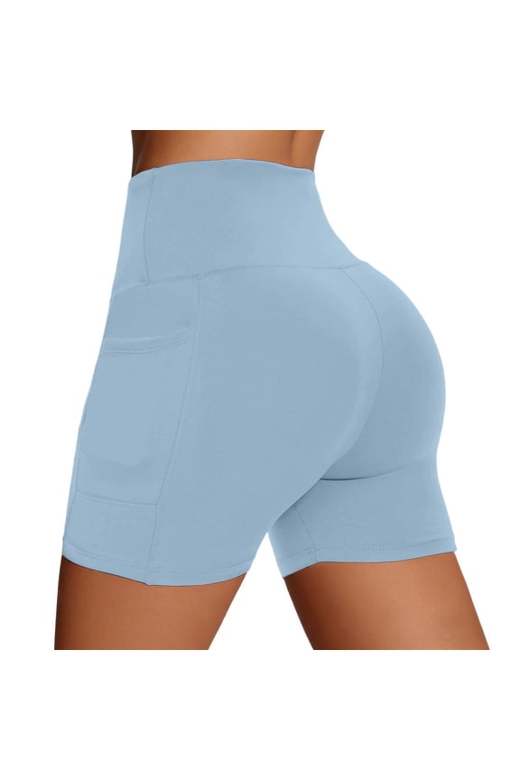 High Waisted Yoga Shorts For Women Low Cut Figure Hugging Outerwear Running Thong Fitness Three Piece Exercise Pants