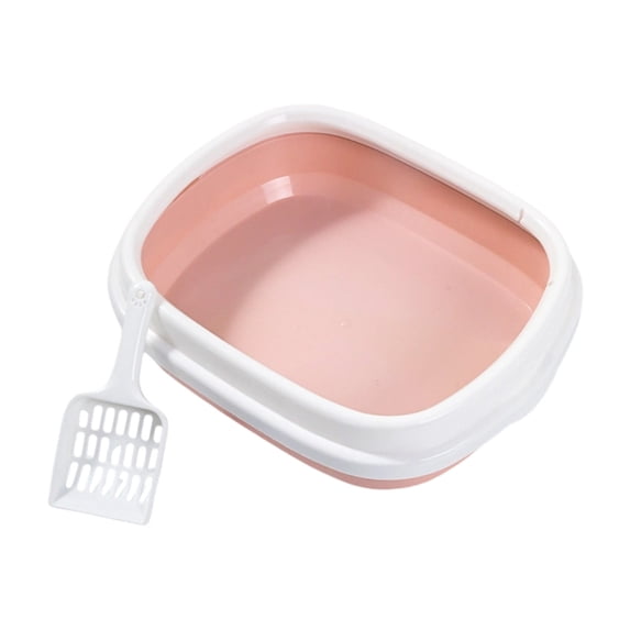 High Wall Cats Waste Container Reducing Cats Litter Box Sifting Scoops for Outdoor Use