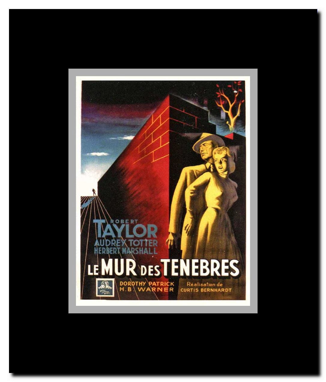 High Wall Framed Movie Poster
