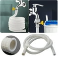 thumbnail image 1 of High Water Hose Extension Pipe for Household Tap with 4 Point Inlet Connector Universal Durable Plumbing Fitting, 1 of 7