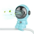 thumbnail image 1 of High Wind Astronaut Baby Cart Fan Rechargeable Mini Portable Flexible Clip Stroller Fan 3 Speeds Low Noise USB Charging Safe Bladeless for Kids Car Seat Outdoor Travel Home Office, 1 of 5