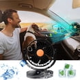 thumbnail image 1 of High Wind Car Cooling Fan, Powerful High Airflow Car Cold Fan, Universal Electric Vehicle Radiator Fan, Portable Cooler for Car Minivan SUV and Automotive Interior, 1 of 6