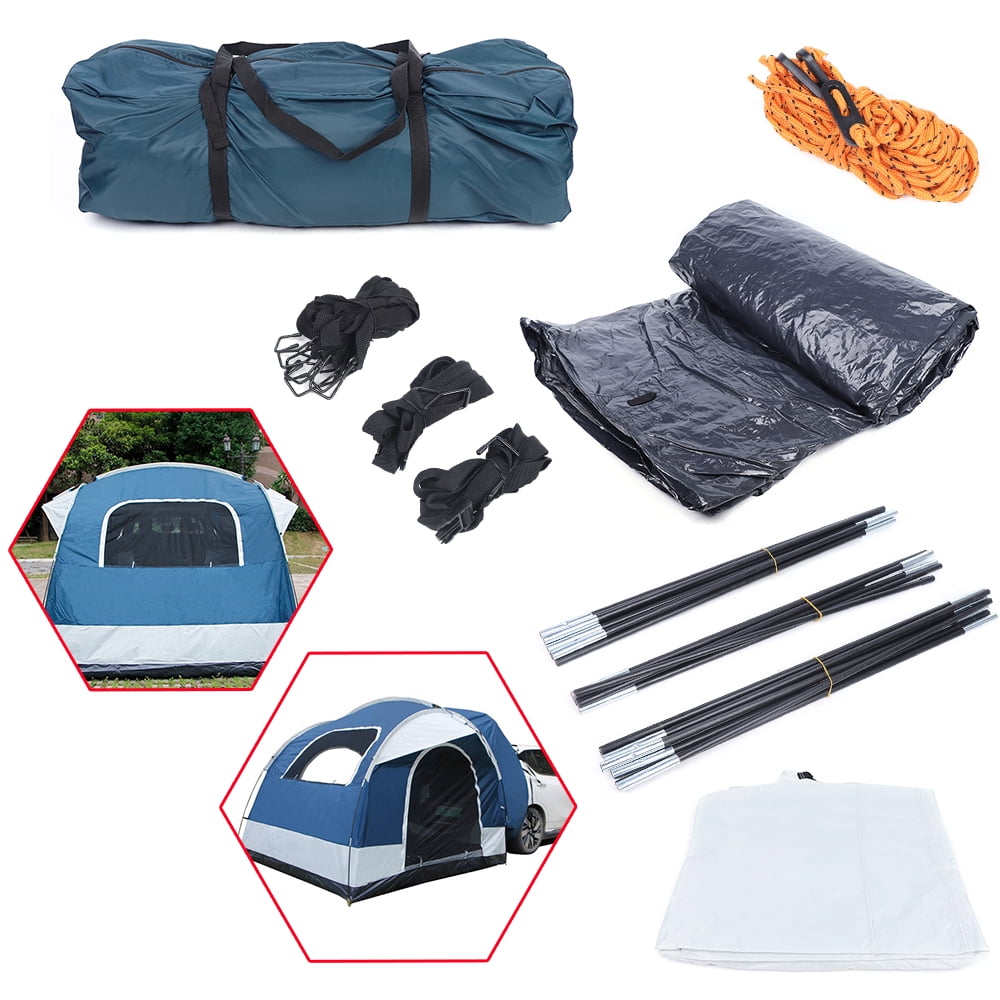 High Wind Resistance SUV Camping Tent, Aluminum Alloy Frame