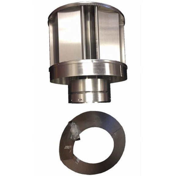 High Wind Vertical Termination Cap