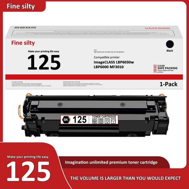 Cartucce Laser Con Chip Cartuccia Toner CRG-125 Alta Resa Per Stampanti Canon - Pacco Da 2 Pezzi | Compatibile Con LBP6000, MF3010 Toner Canon Crg-125 - Foto 8